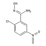 2-Chloro-5-nitrobenzamide Oxime