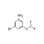 3-Bromo-5-(difluoromethoxy)aniline