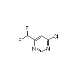 4-Chloro-6-(difluoromethyl)pyrimidine