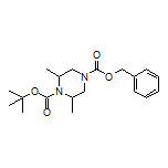 4-Cbz-1-Boc-2,6-dimethylpiperazine