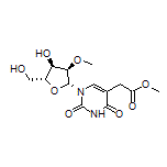 Methyl 1-[(2R,3R,4R,5R)-4-Hydroxy-5-(hydroxymethyl)-3-methoxy-2-tetrahydrofuryl]-2,4-dioxo-1,2,3,4-tetrahydropyrimidine-5-acetate