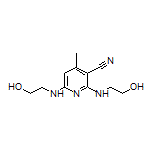 2,6-Bis[(2-hydroxyethyl)amino]-4-methylnicotinonitrile