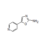 2-Amino-5-(4-pyridyl)oxazole