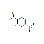 1-[3-Fluoro-5-(trifluoromethyl)-2-pyridyl]ethanol