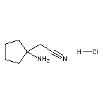 2-(1-Aminocyclopentyl)acetonitrile Hydrochloride