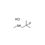 2-Fluoro-N,2-dimethyl-1-propanamine Hydrochloride