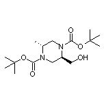 (2R,5R)-1,4-Bis(Boc)-5-methylpiperazine-2-methanol