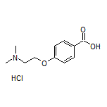 4-[2-(Dimethylamino)ethoxy]benzoic Acid Hydrochloride