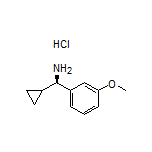 (R)-Cyclopropyl(3-methoxyphenyl)methanamine Hydrochloride