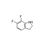 6,7-Difluoro-2,3-dihydro-1H-indole