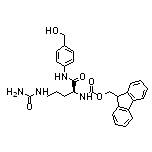 (S)-2-(Fmoc-amino)-N-[4-(hydroxymethyl)phenyl]-5-ureidopentanamide