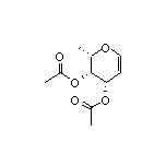 (2S,3R,4S)-2-Methyl-3,4-dihydro-2H-pyran-3,4-diyl Diacetate