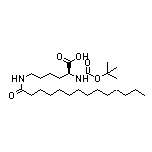 Nalpha-Boc-Nepsilon-tetradecanoyl-L-lysine