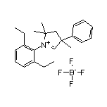 1-(2,6-Diethylphenyl)-2,2,4-trimethyl-4-phenyl-3,4-dihydro-2H-pyrrol-1-ium Tetrafluoroborate