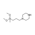 1-[3-[Dimethoxy(methyl)silyl]propyl]piperazine