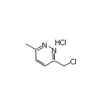 3-(Chloromethyl)-6-methylpyridazine Hydrochloride