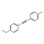 1-Ethyl-4-(4-methylphenylethynyl)benzene