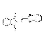 (E)-2-[2-(2-Benzoxazolyl)vinyl]-1,3-isoindolinedione