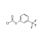 3-(Trifluoromethyl)phenyl Carbonochloridate