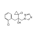 2-(1-Chlorocyclopropyl)-1-(2-chlorophenyl)-3-(1H-1,2,4-triazol-1-yl)-2-propanol