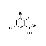 3,5-Dibromo-2-fluorophenylboronic Acid