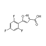 5-(2,4,6-Trifluorophenyl)isoxazole-3-carboxylic Acid