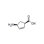 (1R,4S)-4-Amino-2-cyclopentenecarboxylic Acid