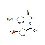 (1S,4R)-rel-4-Amino-2-cyclopentenecarboxylic Acid