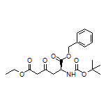 1-Benzyl 6-Ethyl (S)-2-(Boc-amino)-4-oxohexanedioate