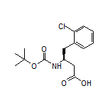 (S)-3-(Boc-amino)-4-(2-chlorophenyl)butanoic Acid