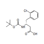 (R)-3-(Boc-amino)-4-(2-chlorophenyl)butanoic Acid