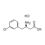 (R)-3-Amino-4-(3-chlorophenyl)butanoic Acid Hydrochloride