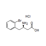 (R)-3-Amino-4-(2-bromophenyl)butanoic Acid Hydrochloride