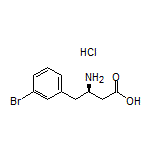 (R)-3-Amino-4-(3-bromophenyl)butanoic Acid Hydrochloride