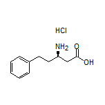 (R)-3-Amino-5-phenylpentanoic Acid Hydrochloride