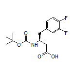 (S)-3-(Boc-amino)-4-(3,4-difluorophenyl)butanoic Acid