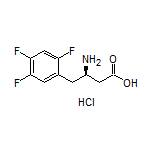 (R)-3-Amino-4-(2,4,5-trifluorophenyl)butanoic Acid Hydrochloride