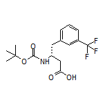 (R)-3-(Boc-amino)-4-[3-(trifluoromethyl)phenyl]butanoic Acid