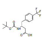 (R)-3-(Boc-amino)-4-[4-(trifluoromethyl)phenyl]butanoic Acid