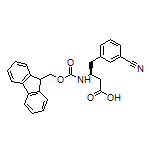 (S)-3-(Fmoc-amino)-4-(3-cyanophenyl)butanoic Acid