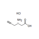 (S)-3-Amino-5-hexynoic Acid Hydrochloride