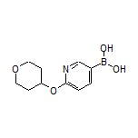 6-[(Tetrahydro-2H-pyran-4-yl)oxy]pyridine-3-boronic Acid