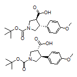 trans-1-Boc-4-(4-methoxyphenyl)pyrrolidine-3-carboxylic Acid