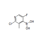 2-Chloro-5-fluoro-3-methylpyridine-4-boronic Acid