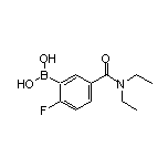 5-(Diethylcarbamoyl)-2-fluorophenylboronic Acid