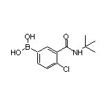 3-(tert-Butylcarbamoyl)-4-chlorophenylboronic Acid