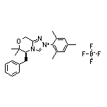 (S)-5-Benzyl-2-mesityl-6,6-dimethyl-6,8-dihydro-5H-[1,2,4]triazolo[3,4-c][1,4]oxazin-2-ium Tetrafluoroborate