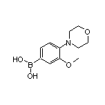 3-Methoxy-4-morpholinophenylboronic Acid