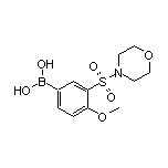 4-Methoxy-3-(morpholinosulfonyl)phenylboronic Acid