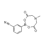 3-(6-Methyl-4,8-dioxo-1,3,6,2-dioxazaborocan-2-yl)benzonitrile